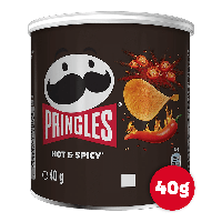 Pringles hot & spicy klein (12x 40gr) - thumbnail