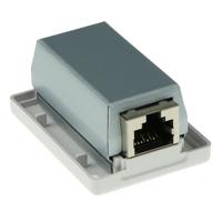 ACT Modulair opbouwdoos shielded 1-voudig CAT6A - thumbnail