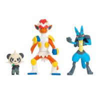 Pokemon Battle Figure Multi Pack Fighting Type (Infernape, Lucario, Pancham) - thumbnail