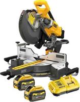 DeWalt dcs781x2-qw 54v xr flexvolt afkort-/verstekzaag | 305mm | 2x 9.0ah accu + snellader - dcs781x2-qw - thumbnail
