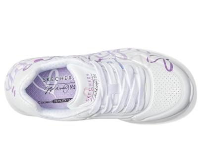 Skechers Uno Lite Spread The Love 314064L/WLPR Wit / Paars-30 maat 30