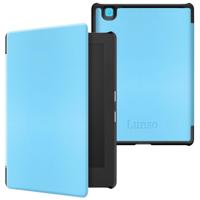 Lunso Kobo Aura H20 Edition 2 hoes (6.8 inch) - sleepcover - Lichtblauw - thumbnail