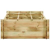 Plantenbak 197x100x40 cm geïmpregneerd grenenhout - thumbnail