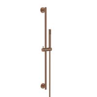 Glijstangset BWS Moran Met Staafhanddouche 1 Stand 150 cm Geborsteld Brons Koper - thumbnail