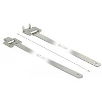 DeLOCK Herbruikbare RVS kabelbinders met vouwsluiting - thumbnail