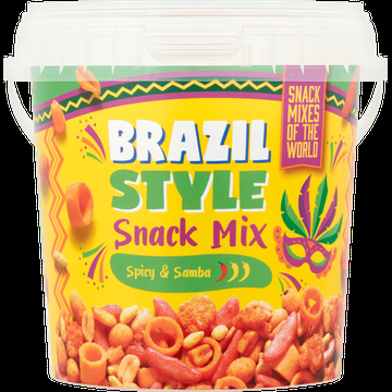 Snack Mixes of The World Brazil Style Snack Mix Spicy & Samba 360 g bij Jumbo