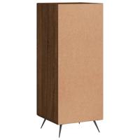 Dressoir 34,5x34x90 cm bewerkt hout bruineikenkleurig - thumbnail