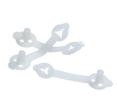 Jota zaksluitingen 36mm wit 1000 stuks