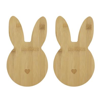 Serveerplank paashaas set a 2 24x14cm