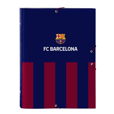 Organiser Map F.C. Barcelona 24/25 Kastanjebruin Marineblauw A4 26 x 33.5 x 4 cm