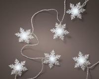 Sneeuwvlokken met led verlichting 24 lamps - thumbnail
