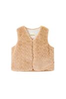 Someone Meisjes gilet - Beige - thumbnail