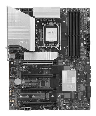 Moederbord Intel MSI PRO B860-P WIFI Moederbord Intel MSI PRO B860-P WIFI