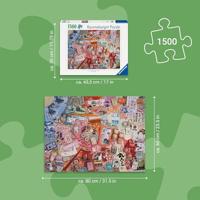 Ravensburger - Puzzel voor volwassenen - Puzzel van 1500 stukjes - Reis naar Tokio - Vanaf 14 jaar - Puzzel van topkwaliteit - 12001703 - thumbnail