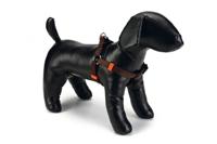 Hondentuig nylon 60-100cm donkerbruin - thumbnail