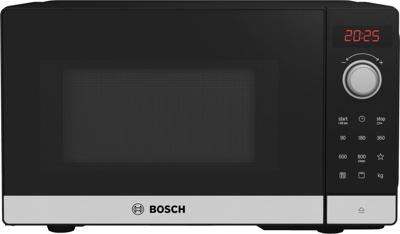Bosch Serie 2 FEL023MS2 magnetron Aanrecht Solo-magnetron 20 l 800 W Zwart, Roestvrijstaal