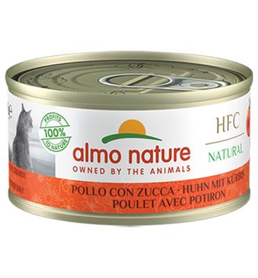 Almo Nature HFC Natural Kip & Pompoen - Natvoer 70g