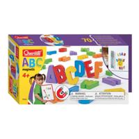 Quercetti abc magneten hoofdletters, 48st. - thumbnail