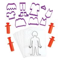 Colorations - aankleedset voor klei, 22dlg. - thumbnail