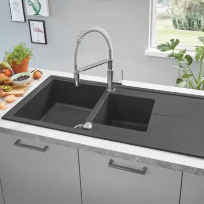 Keukenkraan Grohe Get 1-Gats Met Professionele Handdouche Chroom - thumbnail
