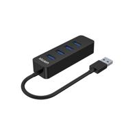 UNITEK HUB USB-A 4X USB-A 3.1, ACTIEF,10W, H1117A - thumbnail