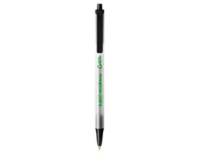 Balpen bic ecolutions m zwart | 50 stuks