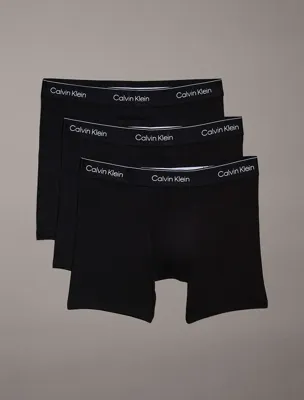 Calvin Klein Icon boxershort lang 3-pack zwart