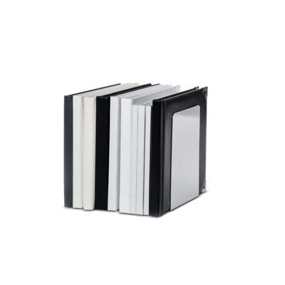 Boekensteun maul 12x12x17.5cm aluminium zilver