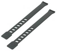 Qibbel set voetriempjes zwart - thumbnail