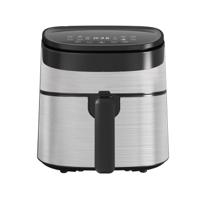 EMERIO AF-129084 Airfryer 4.5 l 1300 W Anti-aanbaklaag, Timerfunctie Zwart - thumbnail