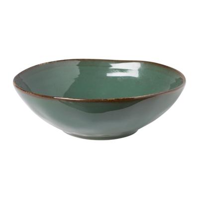 Diep bord Toscane - donkergroen - ø19 cm
