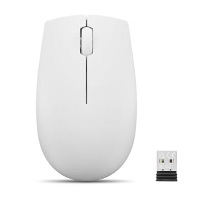 Lenovo 300 Wireless Compact Muis Draadloos Optisch Lichtgrijs 3 Toetsen 1000 dpi