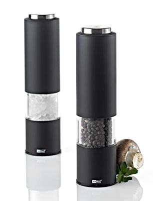 AdHoc Peper- of zoutmolen Elektrisch Tropica Zwart AdHoc Peper- of zoutmolen Elektrisch Tropica Zwart