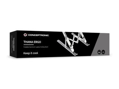Conceptronic THANA04S laptopstandaard Zilver 39,6 cm (15.6 )