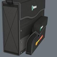 Wera 8100 SB VDE 1 Zyklop ratelset, geïsoleerd, voorzien van omschakelpal, 3/8" aandrijving, metrisch, 17-delig - 1 stuk(s) - 05004970001 - thumbnail