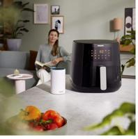 Philips HD9280/90 XL Essential Airfryer 6.2L 2000W Zwart - thumbnail
