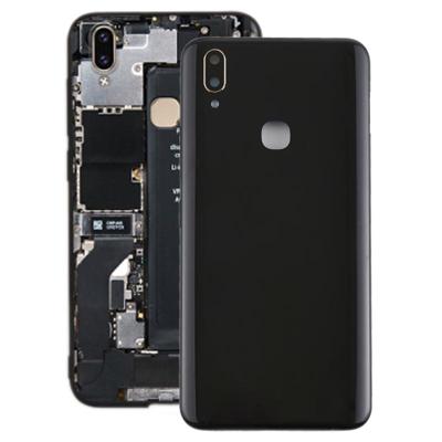 Achterste schutblad met Camera Lens Zijtoetsen voor Vivo Y85(Black)