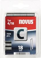 Novus Smalrug nieten C 4/18 | 1000 stuks - 042-0391 042-0802 - thumbnail