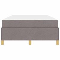 Bedframe met matras Taupe 120 x 190 cm Stof - thumbnail
