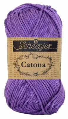 Scheepjes Catona 50g - 113 Delphinium - Haakgaren / Breigaren