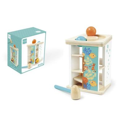 Scratch toc toc toren zeedieren blauw