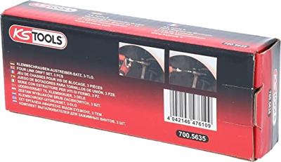 KS Tools 700.5635 Klemschroef-uitdrijkset, 3-delig