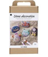 Creativ Company Https://www.cchobby.nl/hobbyset-steendecoratie-monster-diverse-kleuren-1-doos - thumbnail