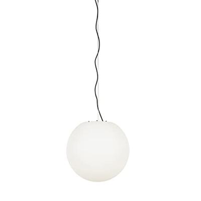 QAZQA Moderne buiten hanglamp wit 45 cm IP65 - Nura
