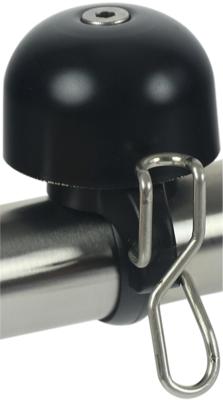 WIDEK fietsbel "paperclip mini" bell "paperclip mini" plastic/alu,black