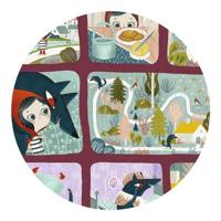 Puzzel Roodkapje - DJECO meerkleurig - thumbnail