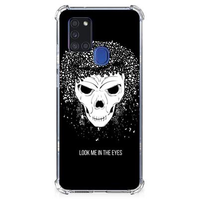 Extreme Case Samsung Galaxy A21s Skull Hair Extreme Case Samsung Galaxy A21s Skull Hair