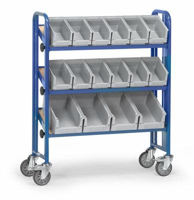 Fetra Hauptartikel 2882 Etagewagen Staal Poedercoating Laadvermogen (max.): 250 kg Stralend blauw (RAL 5007) Fetra Hauptartikel 2882 Etagewagen Staal Poedercoating Laadvermogen (max.): 250 kg Stralend blauw (RAL 5007)