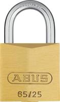 Abus hangslot 65/25 gehard staal goud - thumbnail