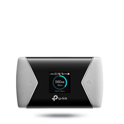TP-Link 600Mbps 4G LTE geavanceerde Cat11 Dual Band Mifi-router, SD-kaart tot 32G, duur tot 15 uur, kleurenscherm, traffic control, ondersteuning voor 32 apparaten (M7650)